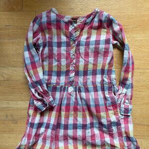 Tea Collection Flannel Dress Size 8